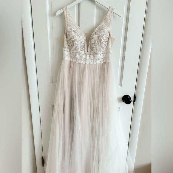 Oxford Street Wedding Dress Gown size 12 * altered - Picture 3 of 9